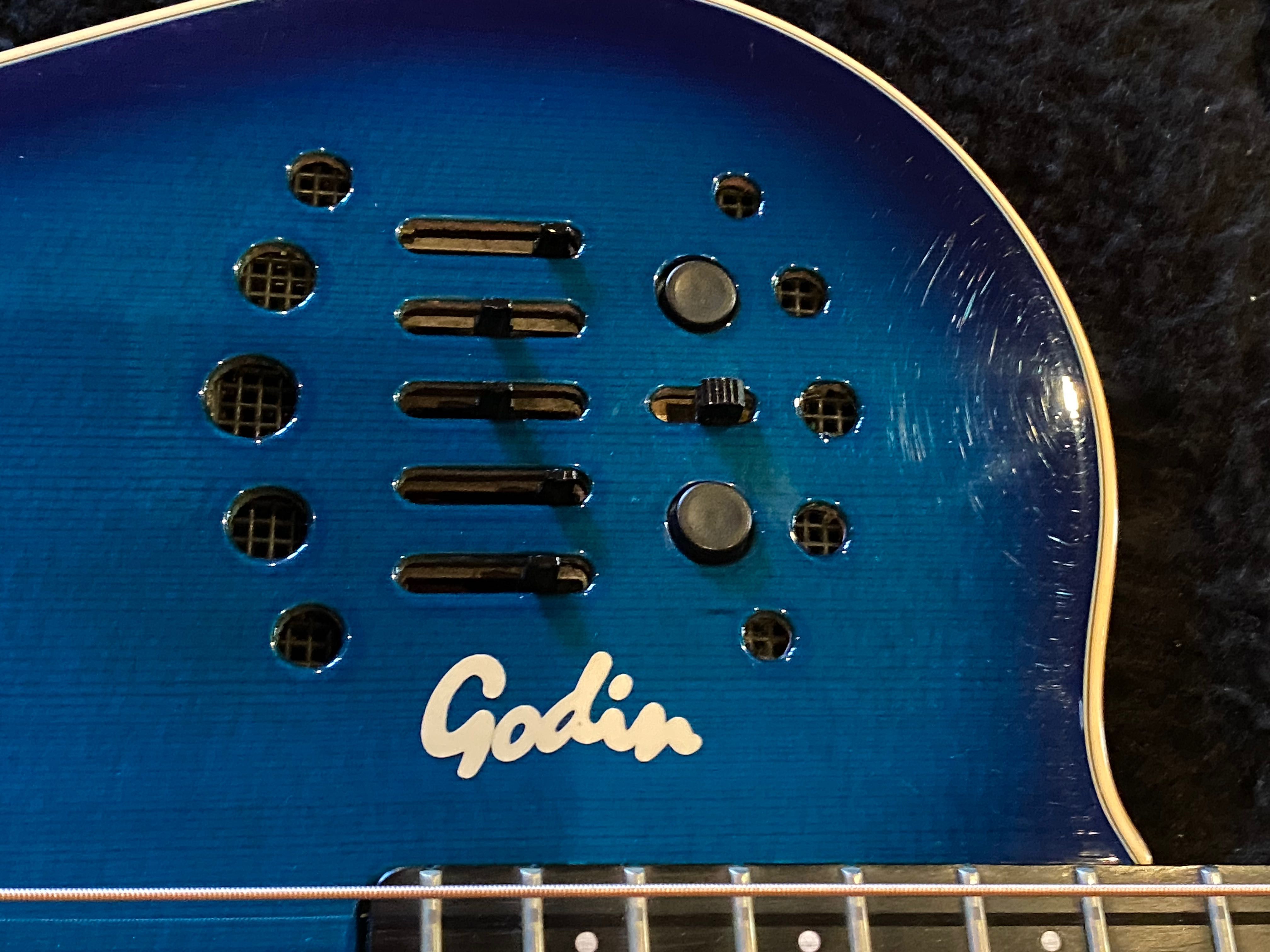 Guitarra Godin Multiac HD Blue Steel