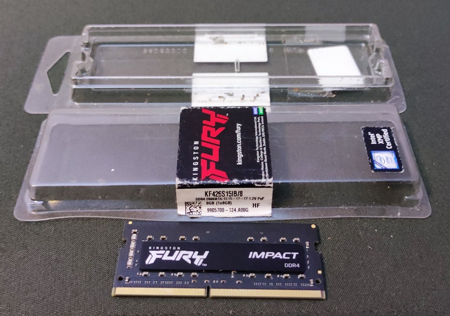 Оперативна пам'ять для ноутбука DDR 4 - 2666, дві планки по 8gb