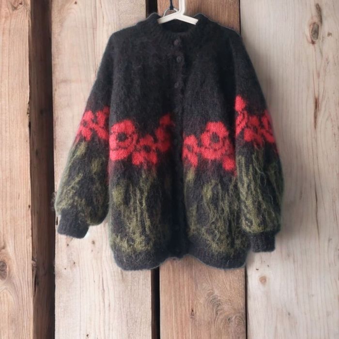 Кофта на підладці мохерова