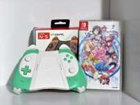 Comando estilo Joycons Nintendo Switch + Jogo Gal*Gun 2 Novo e Selado
