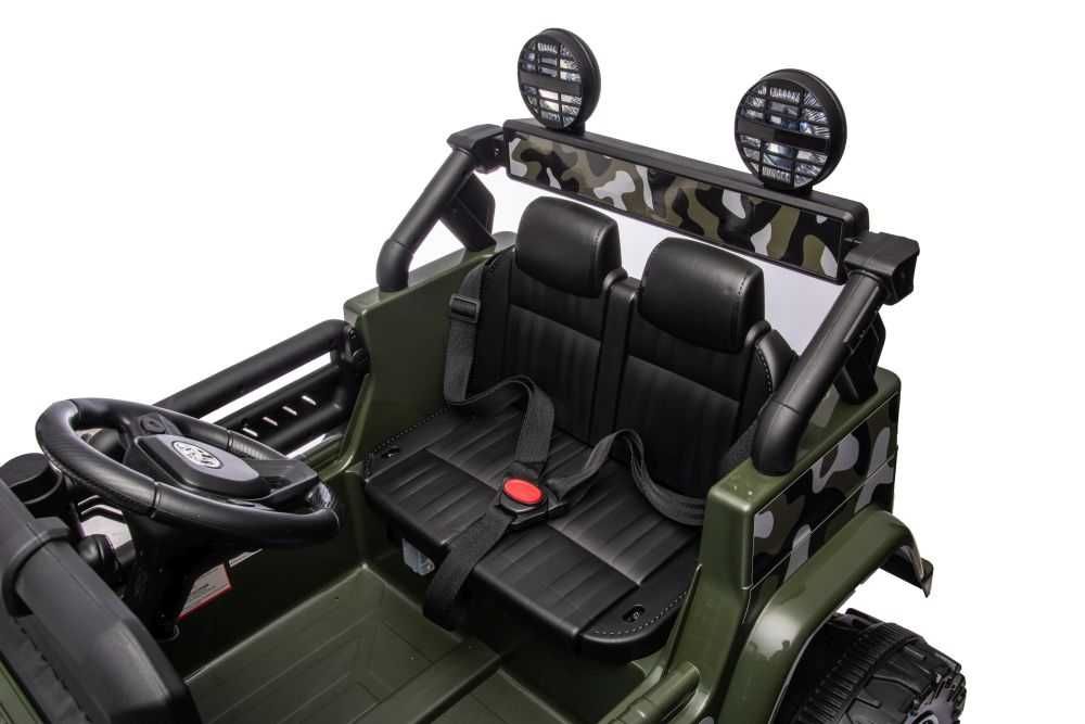 NOWY Jeep Toyota FJ 4x4 auto na akumulator 12V dla dzieci PILOT kolory