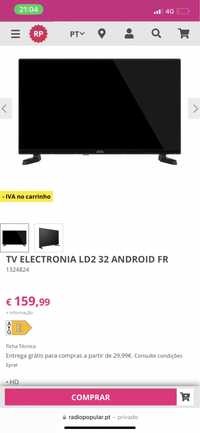 Vendo smart tv android