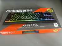 Klawiatura Steelseries Apex 3 TKL stan bardzo dobry