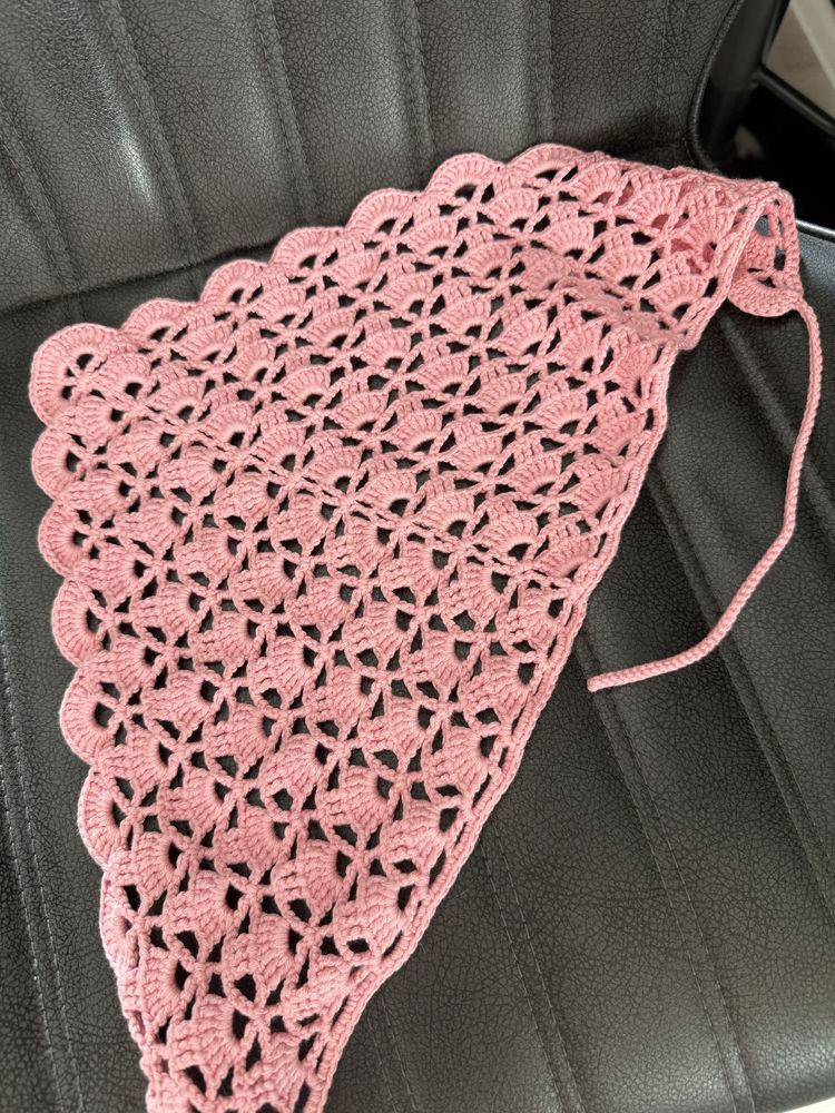 Chusteczka na głowę handmade