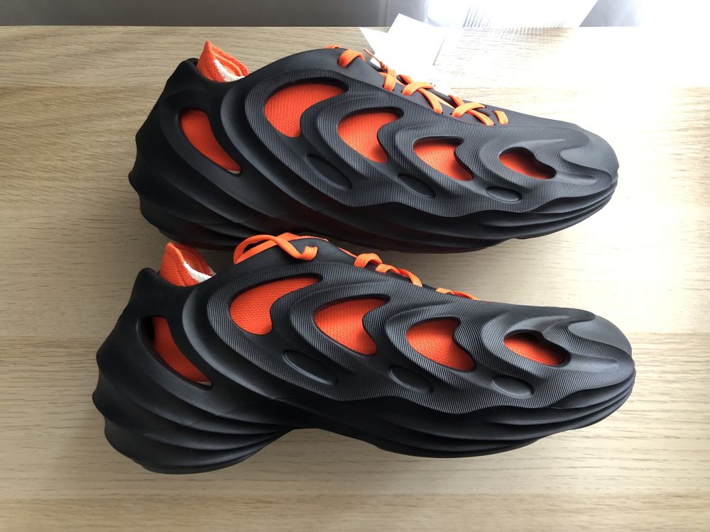 Adidas AdiFOM Q Core Black Impact Orange (Novas com caixa original)