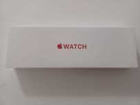 NOWY APPLE Watch series 9 41 mm Red Al sport band S/M, paragon