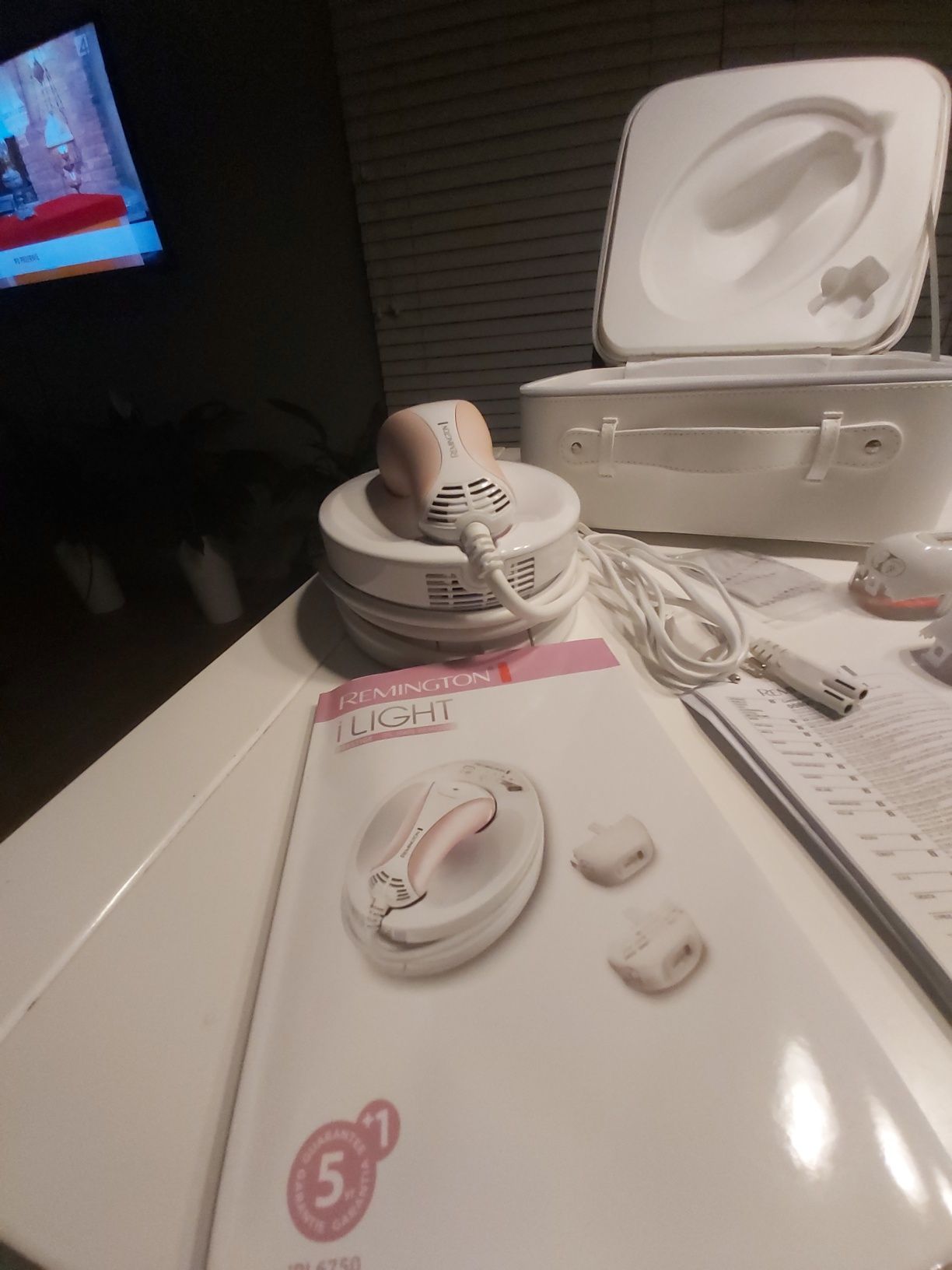 DEPILATOR LASEROWY Remington I-Light Prestige IPL6750 - OKAZJA !!!