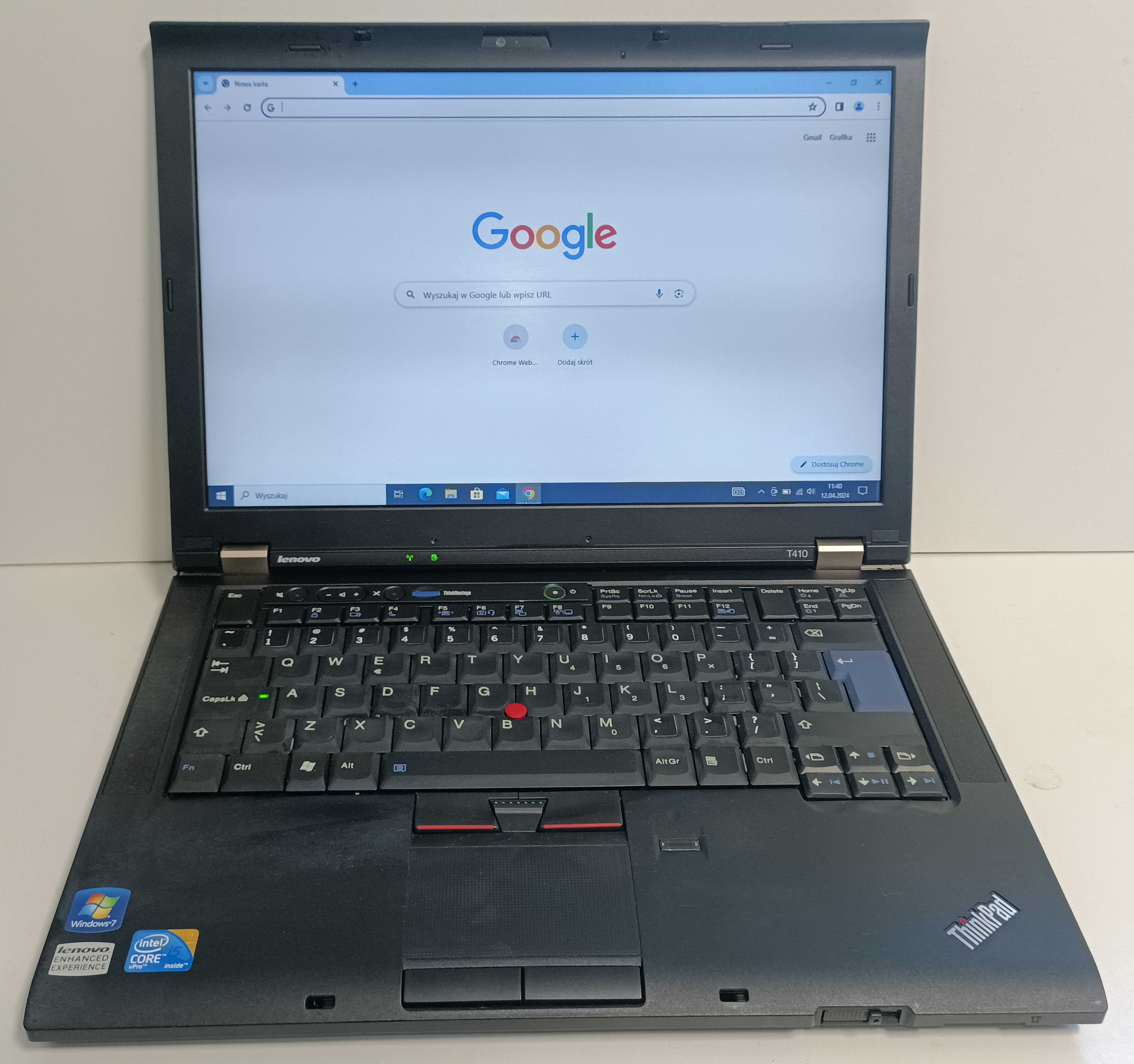 Lenovo ThinkPad T410 - Solidność i Wydajność w Korzystnej Cenie!