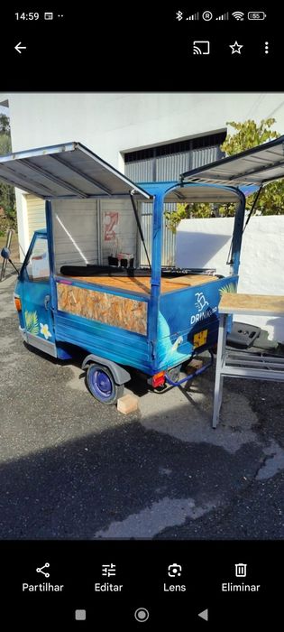 "Food truck"/ bar mobile - drink & go- vespa apê 50