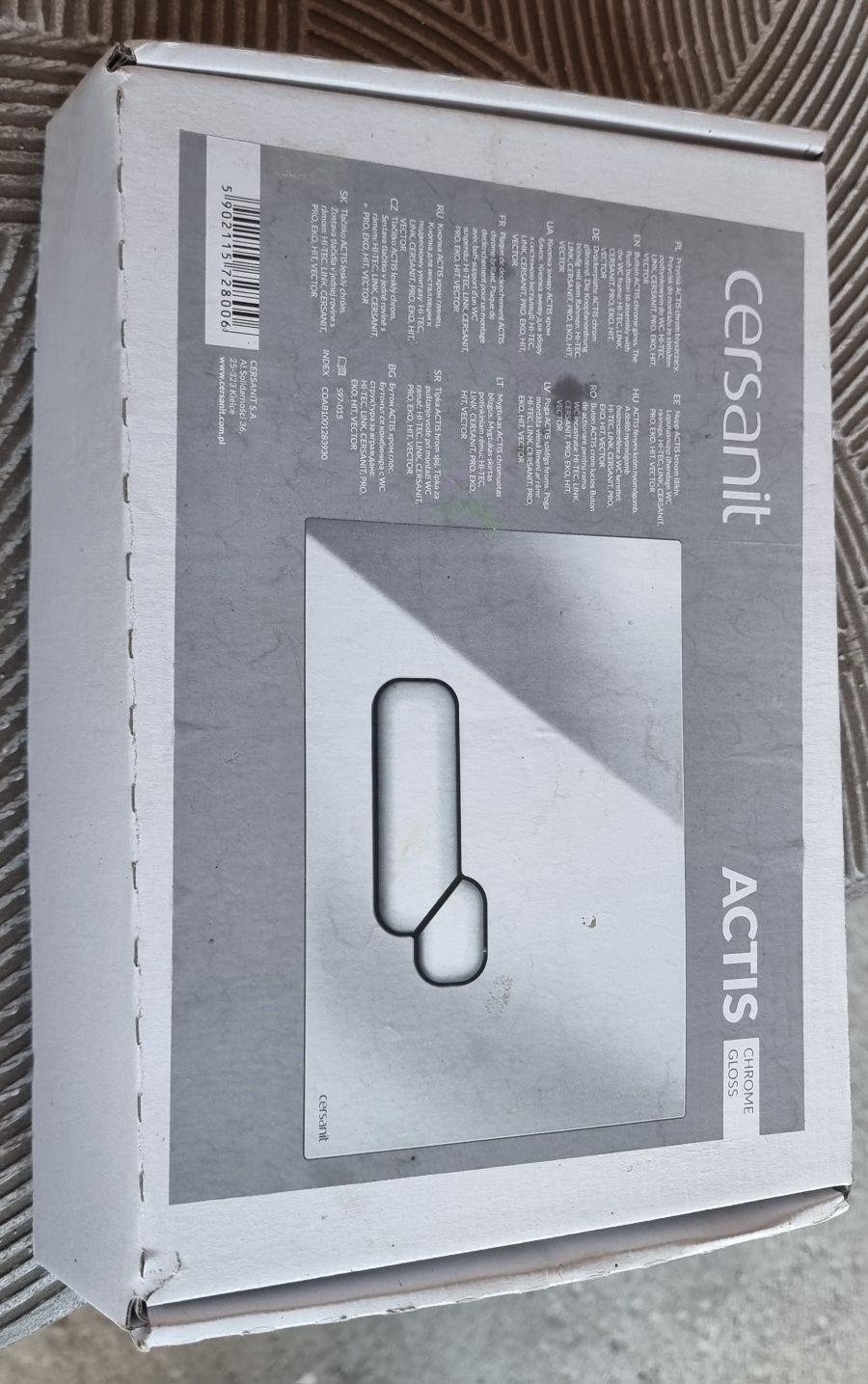 Przycisk do spłuczki cersanit actis -nowy