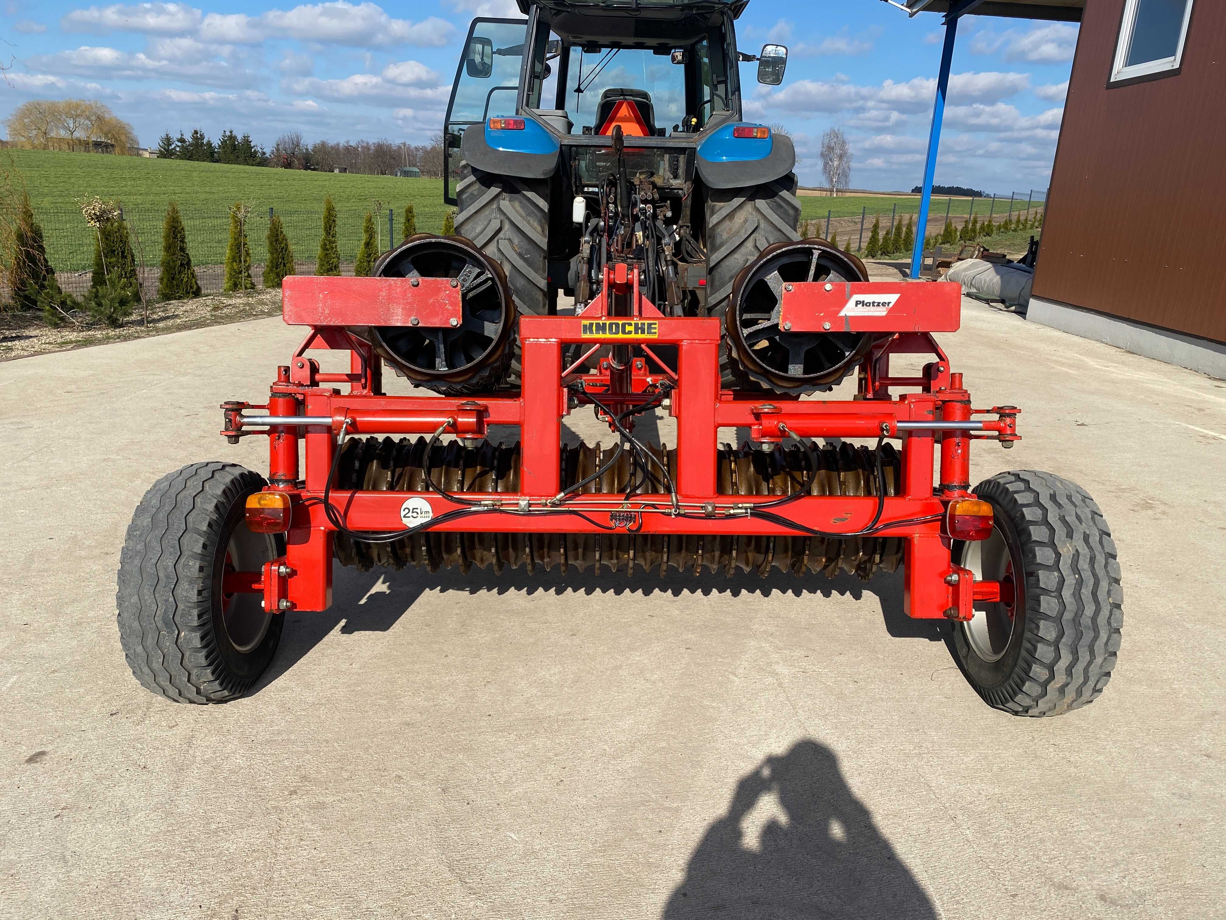 WAŁ WAŁY KNOCHE CAMBRIDGE 6,20M hydraulika HE-VA dal-bo,YSTA,lemken