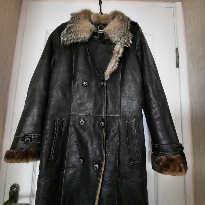 Дубленка натуральна р М-Л, кожух