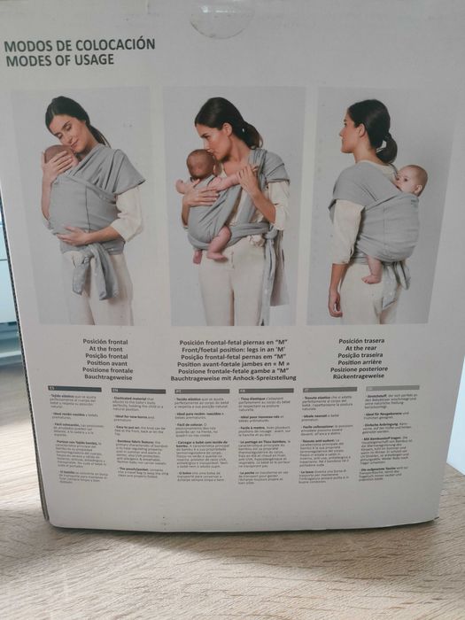 Portabebés Bambú - Novo em caixa