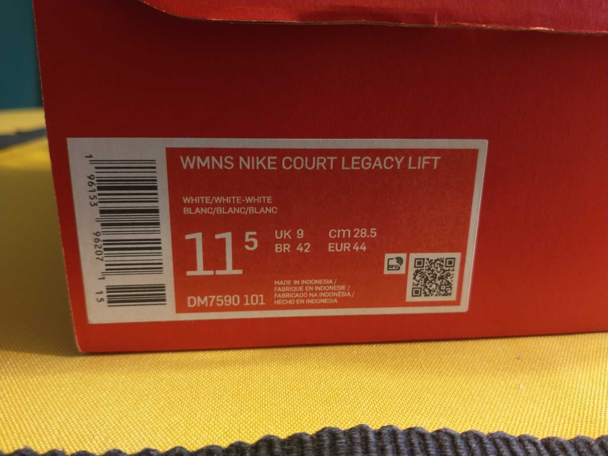 Buty Nike court legacy lift 44 r. 28.5 cm