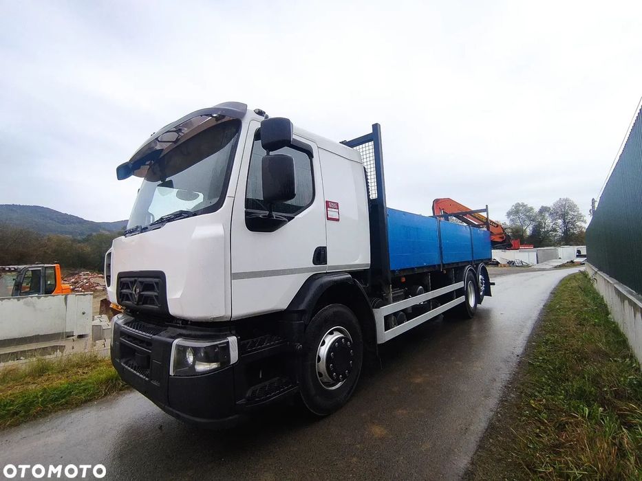Renault Gama D 26.320 skrzynia hds palfinger PK15500