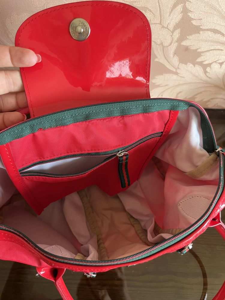 Брендові сумочка Gucci, сумка- трансформер, шопер,  Італія, оригінал