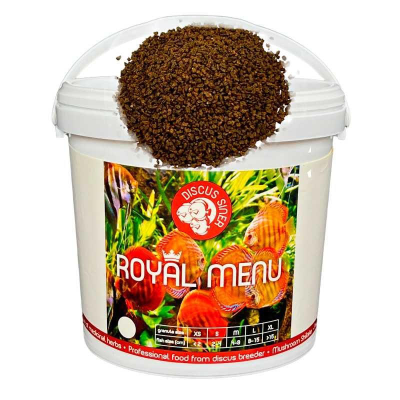 Royal Menu Discus-Siner M, paletki, skalary, pielęgnice, dla ryb, 200g