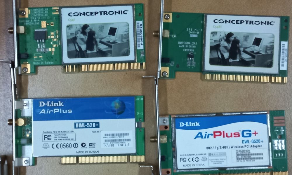 Wireless PC Cards64551548524673124