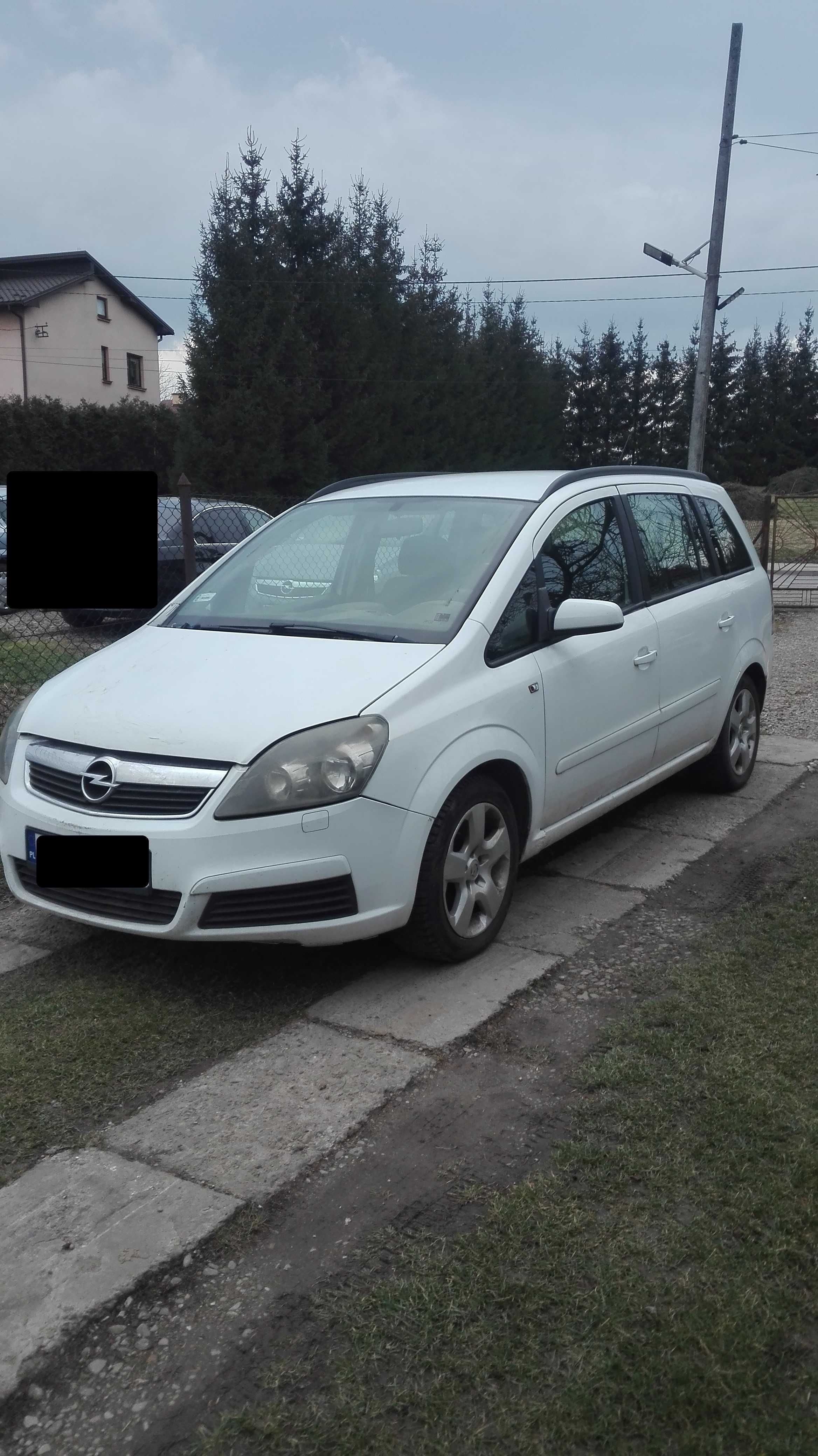 zafira B 1,9 Cdti 120 koni silnik przód tył drzwi środek