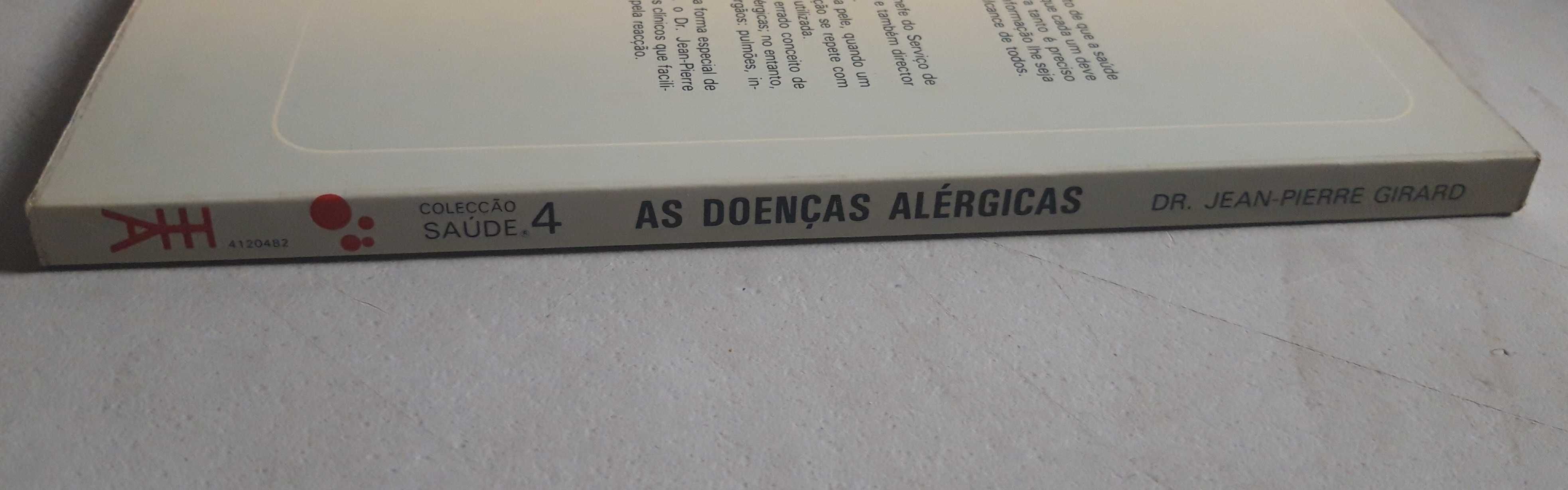 Livro  Ref Cx B- Dr. Jean-Pierre Girard - As Doenças Alérgicas