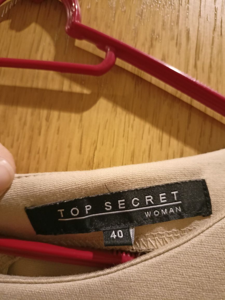 Sukienka na 3/4 rękaw. R 40 Top Secret