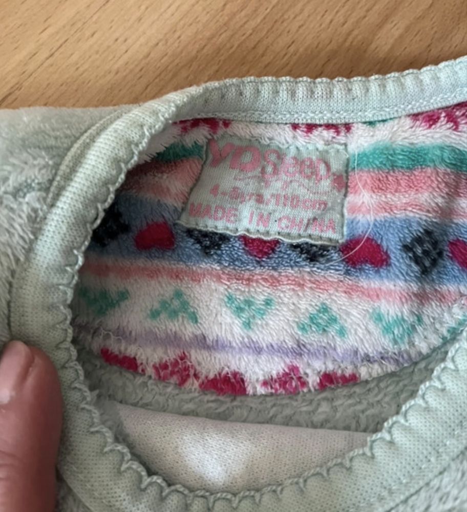 Pijama menina 4/5 anos