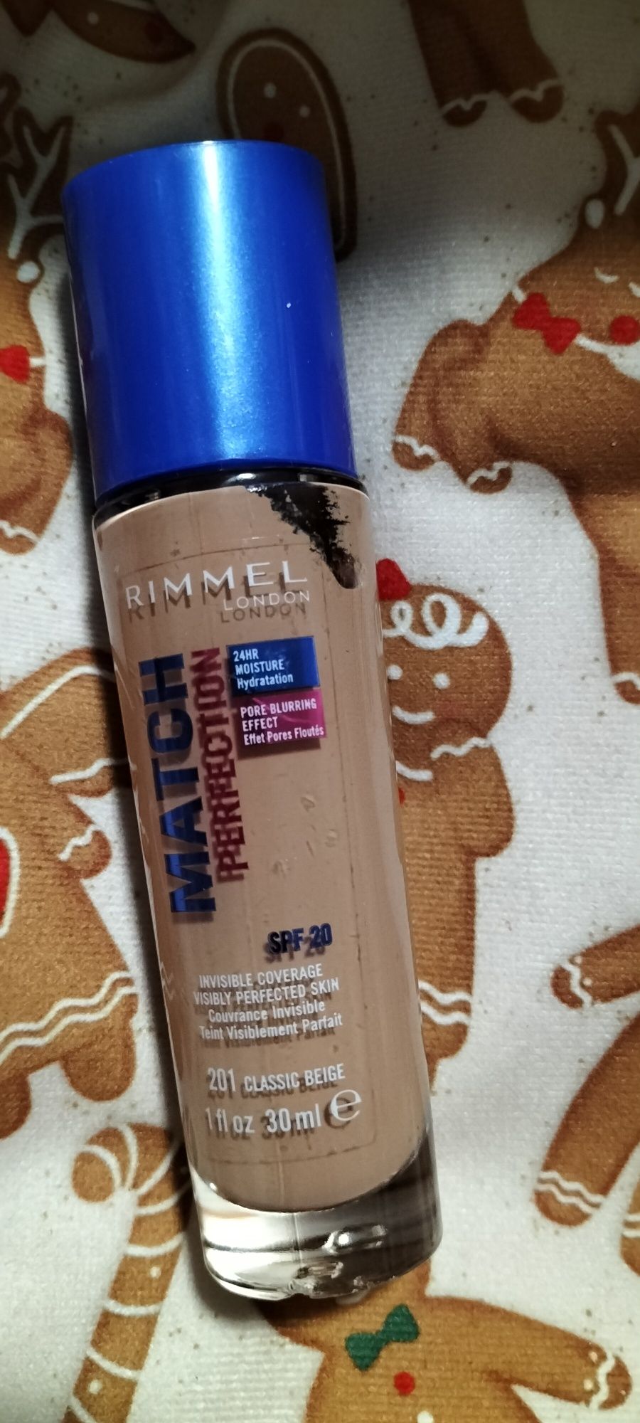 Podkład pod makijaż matujący,Nr. 201,Classic beige, Rimmel