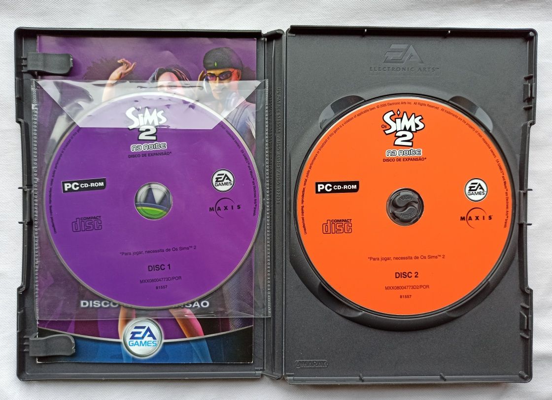" Os Sims 2 na noite" Disco de expansão