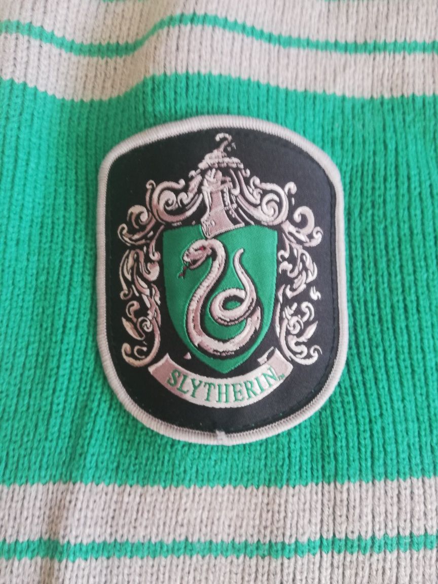 Cachecol Harry Potter Slytherin, novo.