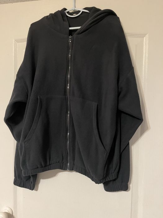 Флисовый костюм теплый графит женский оверсайз размер Л