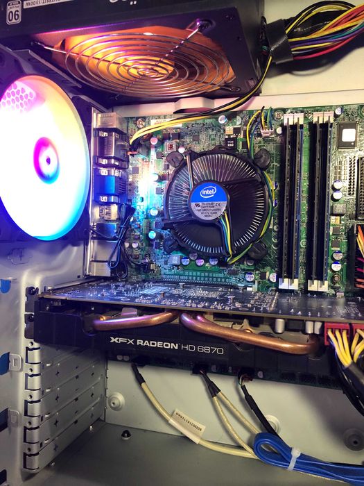 Игровой ПК Intel i5/8Gb/HD6870/SSD240+500 компьютер системный блок