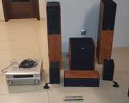 Zestaw kina domowego Jamo E7 kompletny z amplitunerem Pioneer
