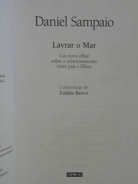 Lavrar o Mar de Daniel Sampaio