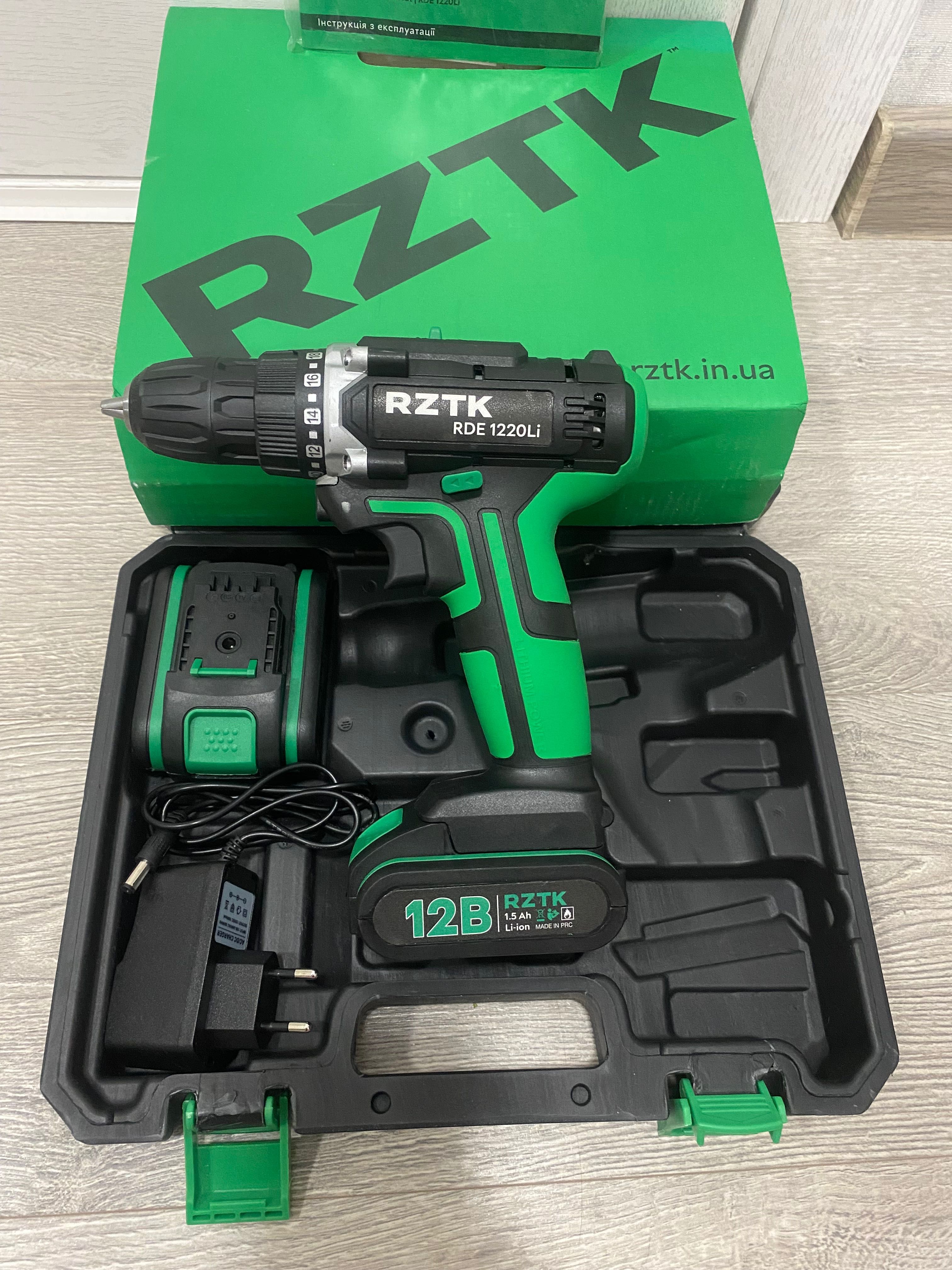 Шуруповерт RZTK 12V