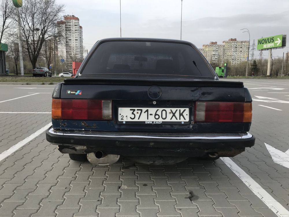 Bmw e30 1.8 Газ вписан в тп