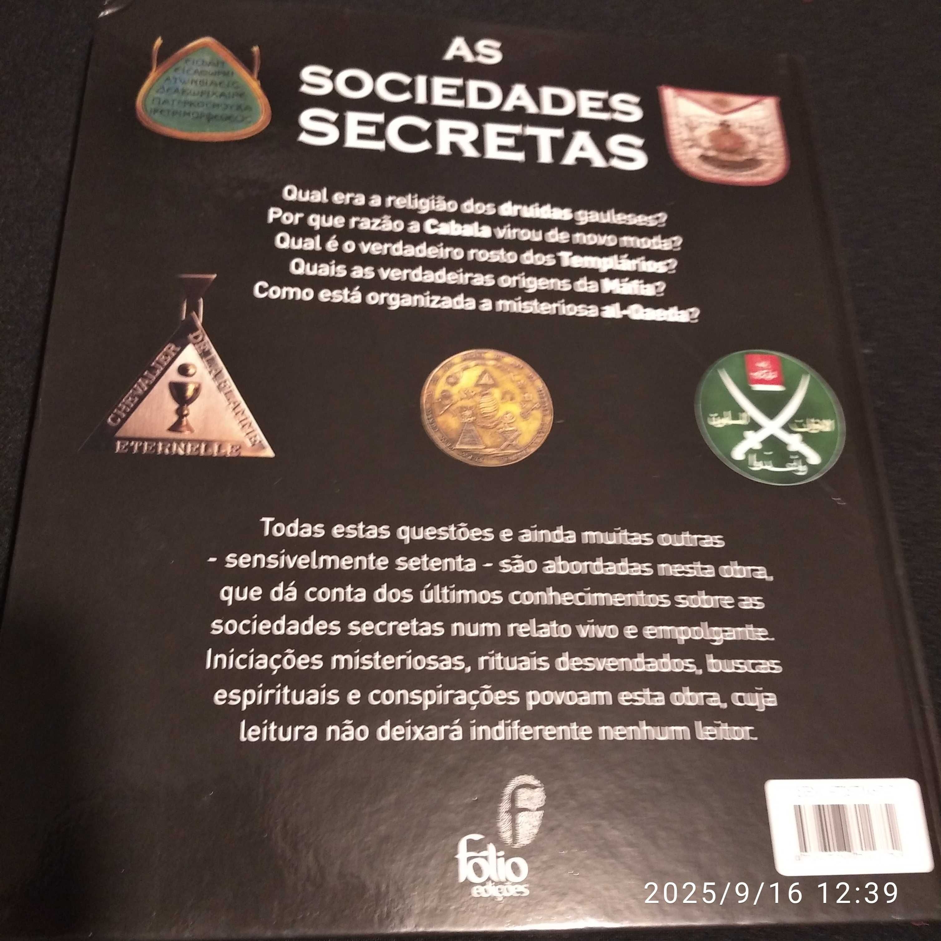 Livro As Sociedades Secretas