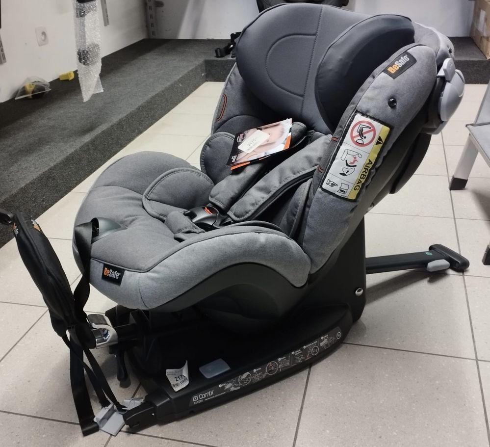 Be safe izi combi x4 fotelik samochodowy nowy 0-18kg isofix rwf tylem