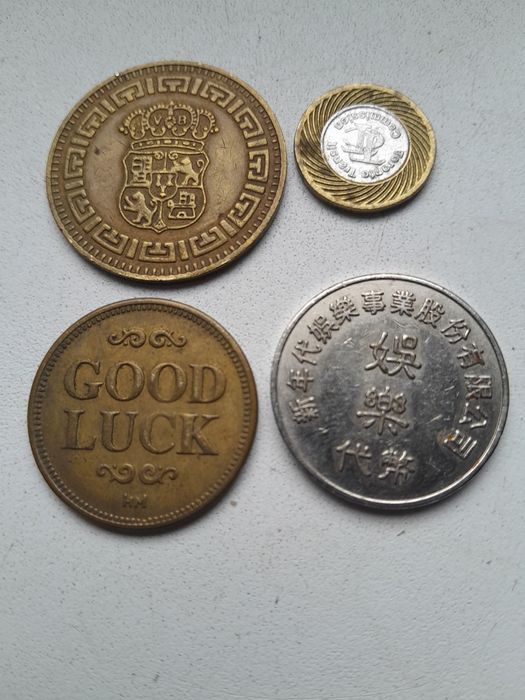 Жетон казино б/у