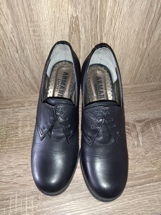 Туфлі жіночі чорні 38р. Натуральна шкіра. Ботильйони, Туфли женские