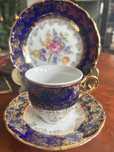 Śliczna porcelana kobalt