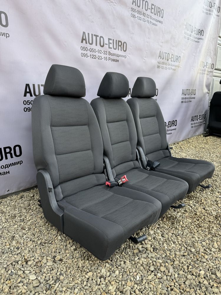 Сидіння трансформер з VW TOURAN. Сиденья на бус з vw тауран.