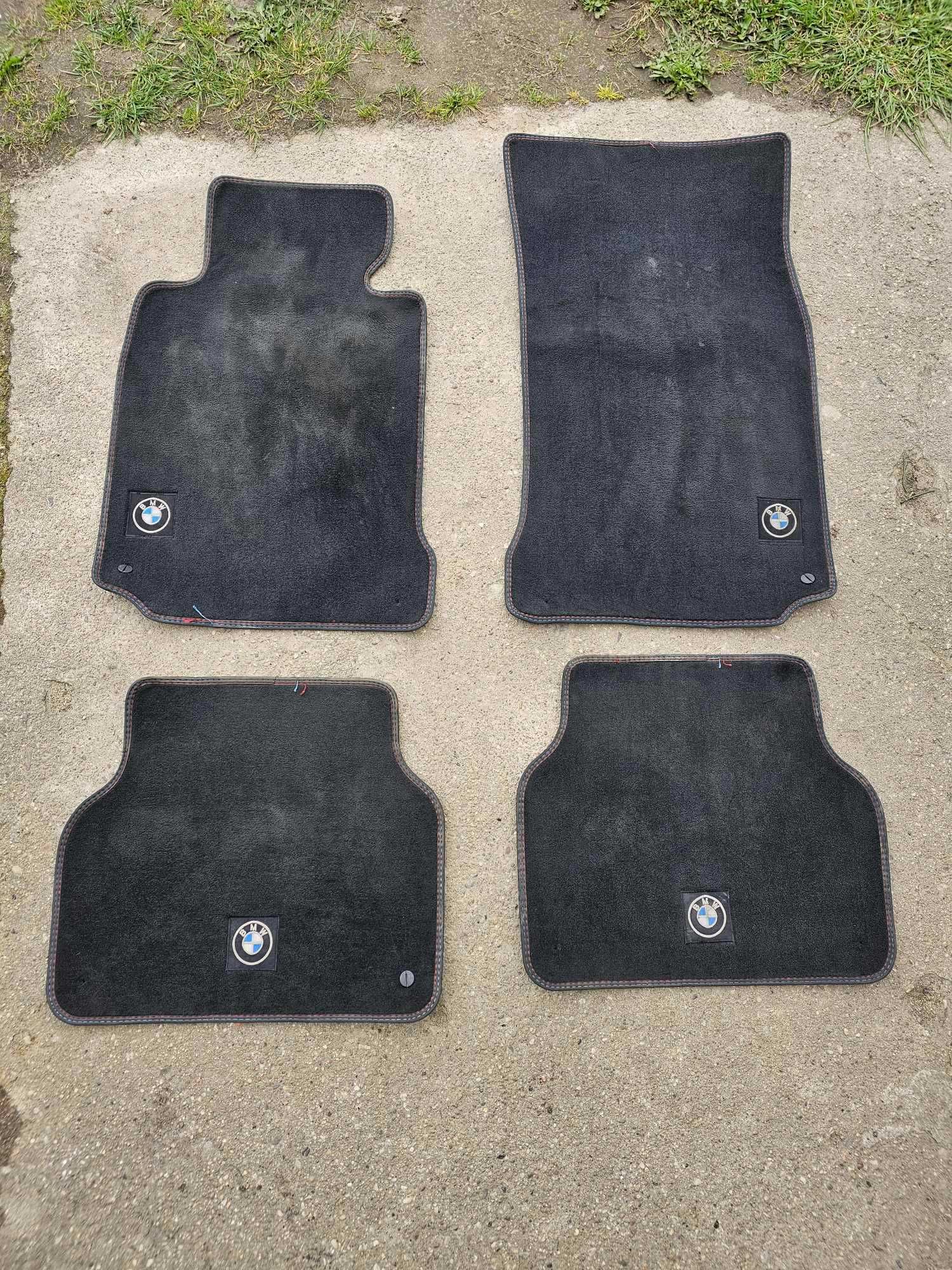 Oryginalne dywaniki welurowe wycieraczki pod nogi BMW E39