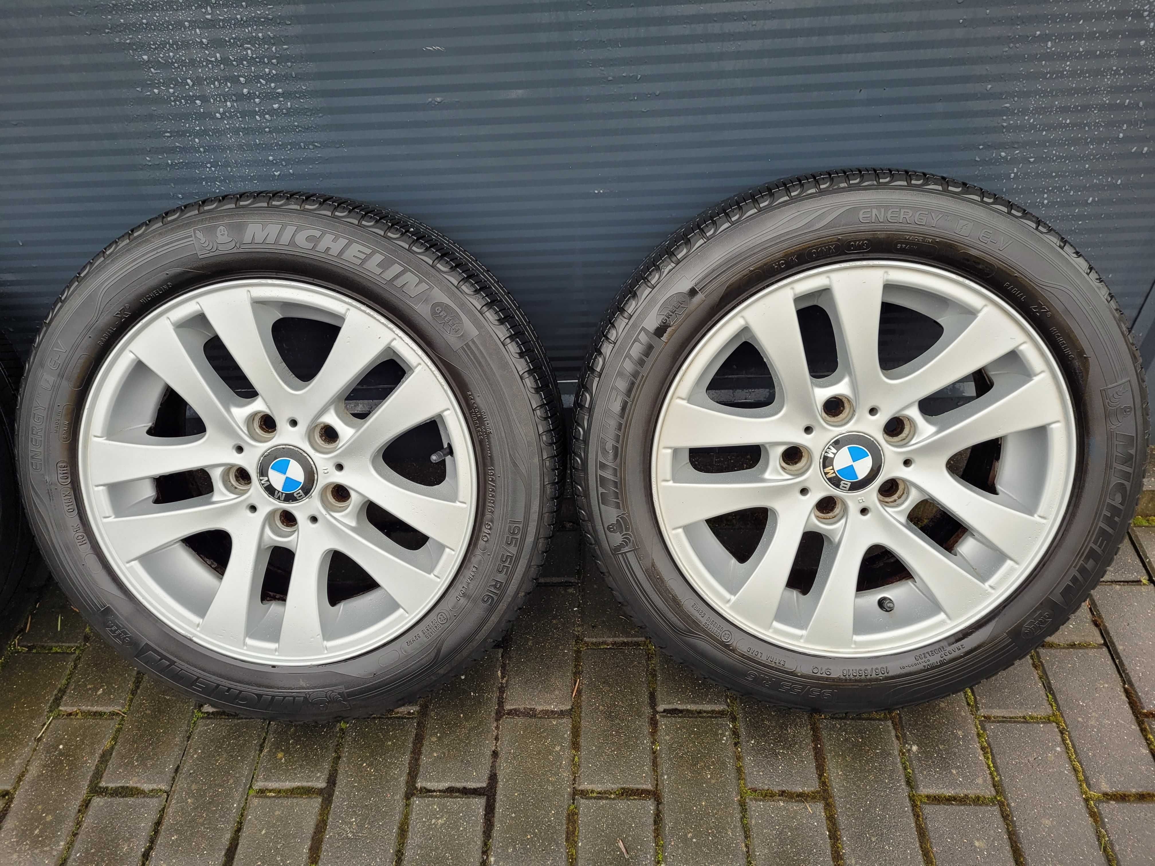 Alu-Felgi+Opony Letnie 195/55/16**BMW**5x120**Okazja**2019**Michelin**