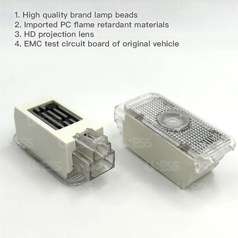 Volkswagen Passat B5 B5.5 Touareg led тюнинг подсветка с логотипом VW