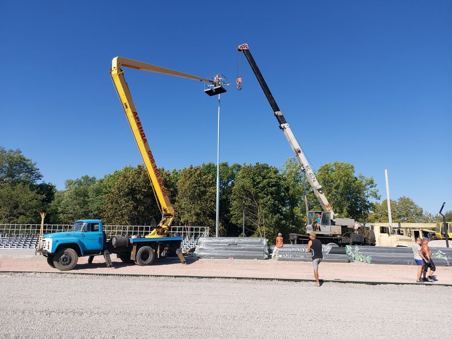 Послуги автокрана, оренда автокрана 18 тон 22 метри стрiла