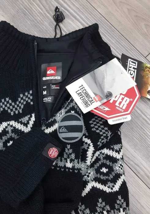 WINDSTOPER QuickSilver rozm. M Bluza granatowa Męska