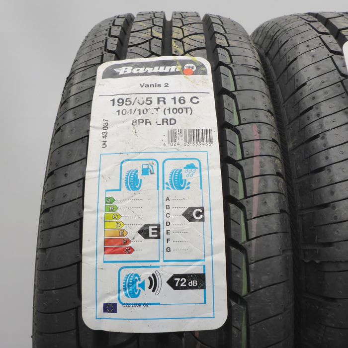 Opony 195/65/16C Barum 195/65R16C 104/102T Letnie 2021 Nieużywane