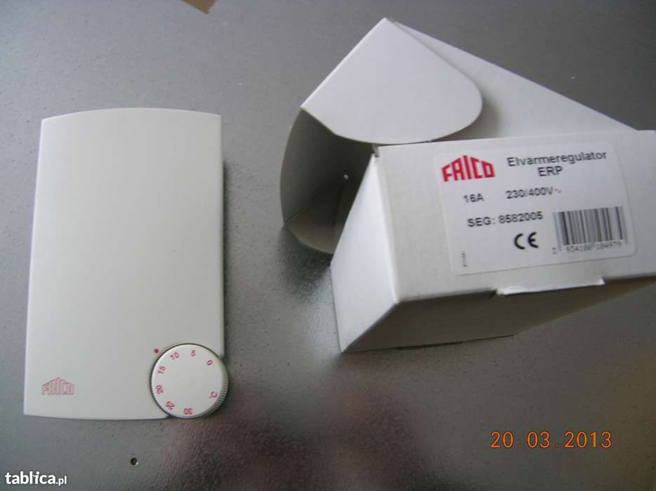 Termoregulator FRICO. Płynny regulator mocy grzewczej ERP.