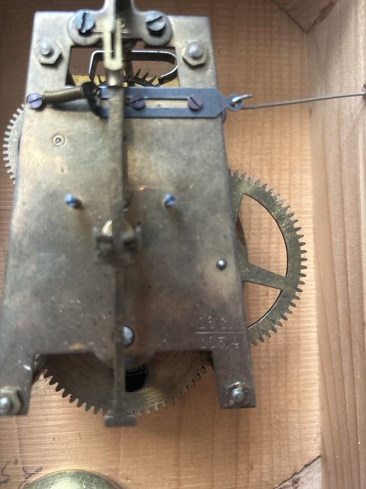 Stary zegar mechanizm Junghans