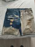 Krótkie spodenki jeans męskie